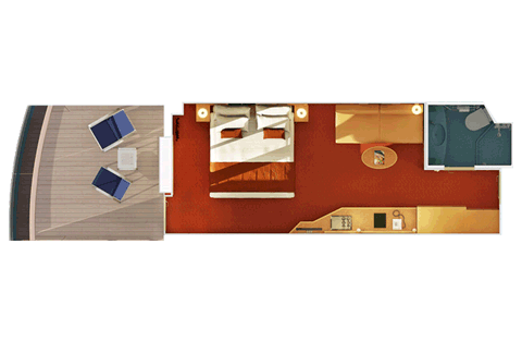 (8N) Aft-View Extended Balcony